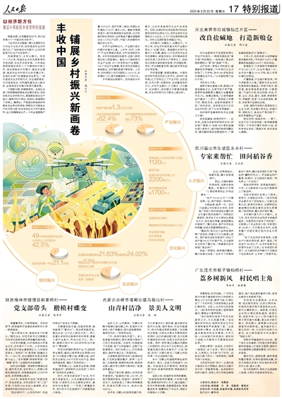 耀世：丰收中国铺展乡村振兴新画卷（经济新方位·喜迎中国农民丰收节特别报道）